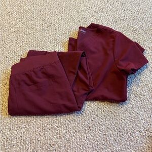 Mandala set burgundy